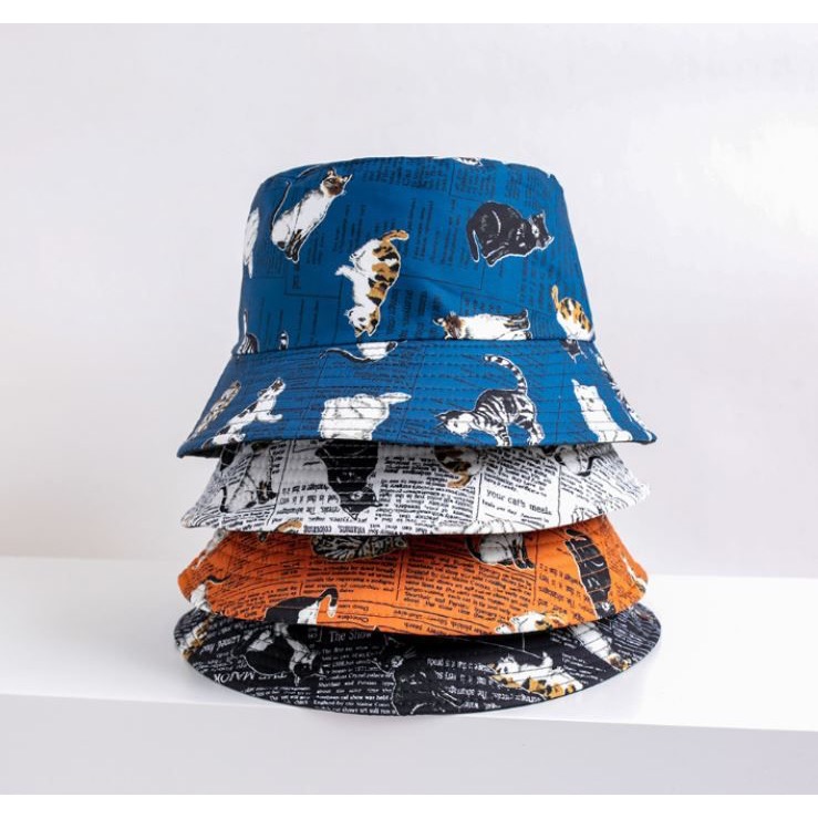 海報貓咪漁夫帽-細節圖2