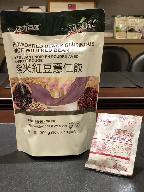 健康時代《紫米紅豆薏仁飲》有糖隨身包 30g*10包 經期滋補紫米+紅豆+薏仁配方-細節圖2
