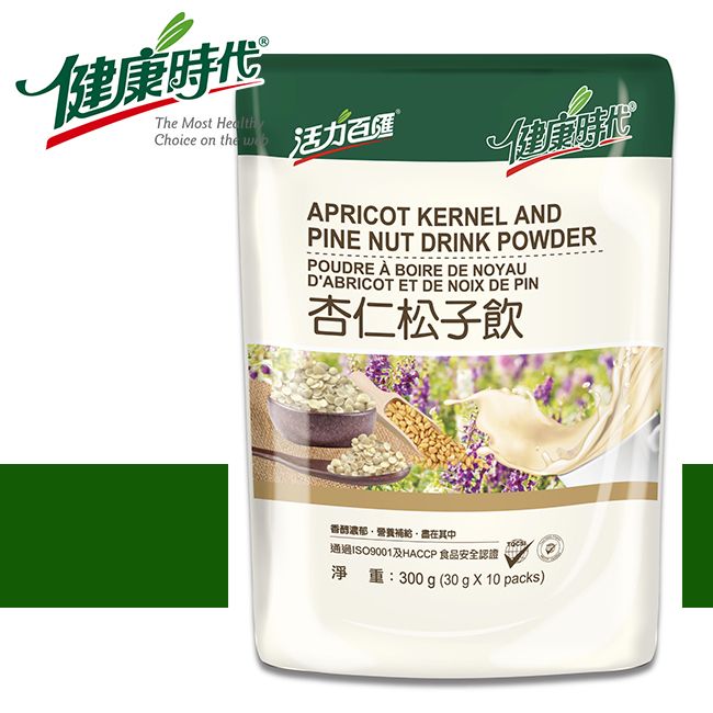 健康時代《杏仁松子飲 》有糖隨身包 30g*10包 ［極細杏仁］+［營養松子-細節圖5