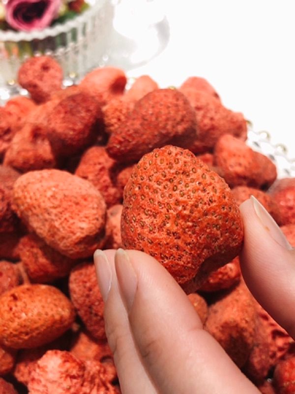 台灣現貨 草莓乾/凍干草莓脆 高品質100g/250g ❤草莓凍乾-細節圖5