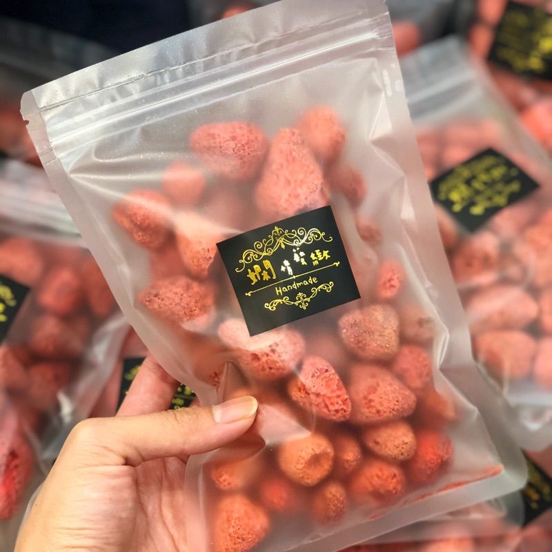 台灣現貨 草莓乾/凍干草莓脆 高品質100g/250g ❤草莓凍乾-細節圖8