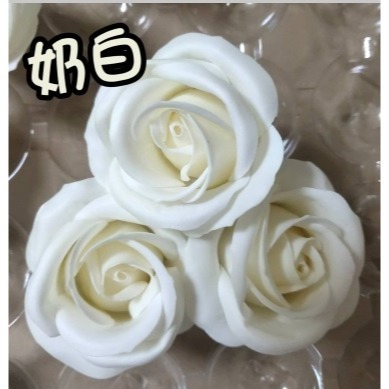 奶白1朵 (鐵絲另購)