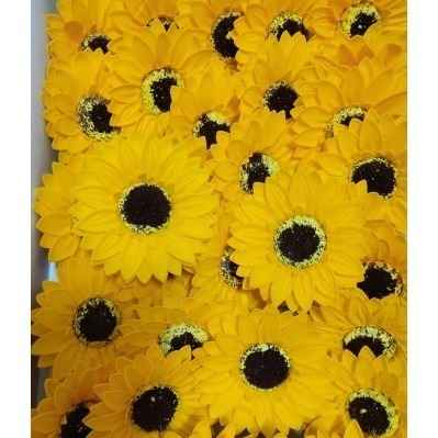 【Ava香皂花】向日葵 太陽花 香皂花 向日葵花束 肥皂花 香皂向日葵 花頭 居家裝飾 畢業季-細節圖3
