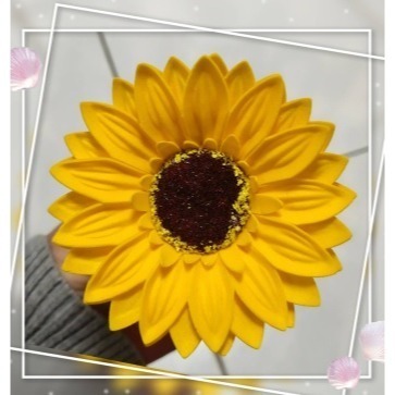 【Ava香皂花】向日葵 太陽花 香皂花 向日葵花束 肥皂花 香皂向日葵 花頭 居家裝飾 畢業季-規格圖4