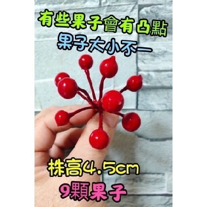 【Ava香皂花】創意小磨菇 紅果 青果 禮物 diy配件 花束 盆栽 配件 裝飾 插花 點綴 仿真 園藝 拍照道具-細節圖6