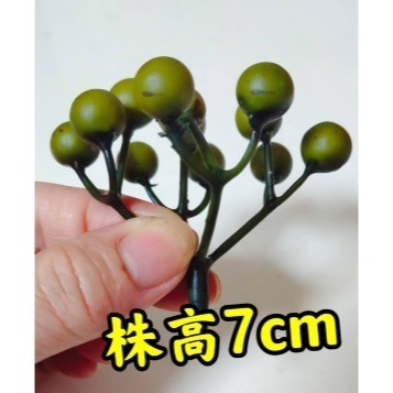 【Ava香皂花】創意小磨菇 紅果 青果 禮物 diy配件 花束 盆栽 配件 裝飾 插花 點綴 仿真 園藝 拍照道具-細節圖7