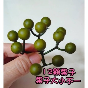 【Ava香皂花】創意小磨菇 紅果 青果 禮物 diy配件 花束 盆栽 配件 裝飾 插花 點綴 仿真 園藝 拍照道具-細節圖8