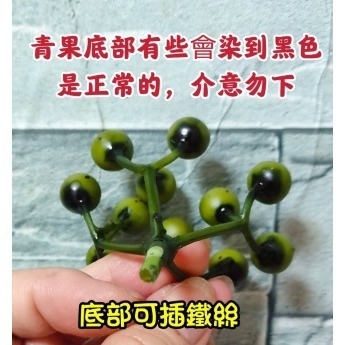 【Ava香皂花】創意小磨菇 紅果 青果 禮物 diy配件 花束 盆栽 配件 裝飾 插花 點綴 仿真 園藝 拍照道具-細節圖9
