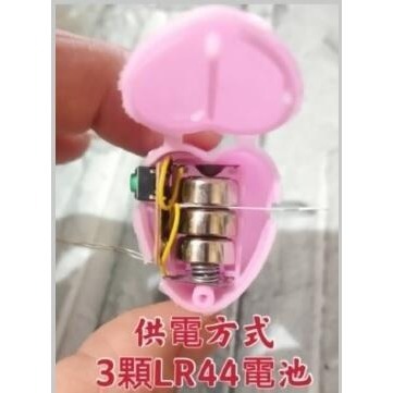 3段式 彩燈 愛心開關 led銅線燈 銅絲燈 串燈 彩燈 黃燈 燈條 燈串 電池盒 聖誕節裝飾 花束裝飾燈50cm-細節圖3