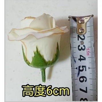 【Ava香皂花】四層金邊玫瑰花頭 香頌玫瑰花 小香風玫瑰花 香皂花 手工皂花 乾燥花 手作 盆栽 插花 情人節 婚禮小物-細節圖3