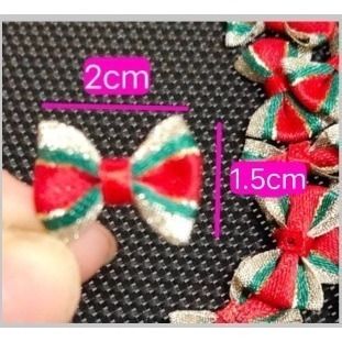 聖誕蝴蝶結x1