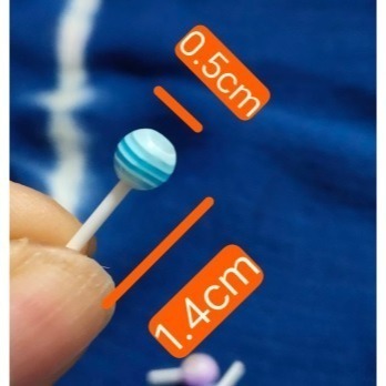 扭扭棒配件 毛根配件 手作材料 diy 迷你棒棒糖 小棒棒糖 棒棒糖 美勞素材 娃娃配件 手工藝配件 飾品配件 美甲飾品-細節圖5