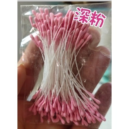 扭扭棒配件 花藝花蕊 亞光花芯 絨花花蕊 手作 DIY 絲襪花玫瑰花芯 紙花材料 花藝材料 毛根 翻糖花蕊 扭扭棒材料手-細節圖11