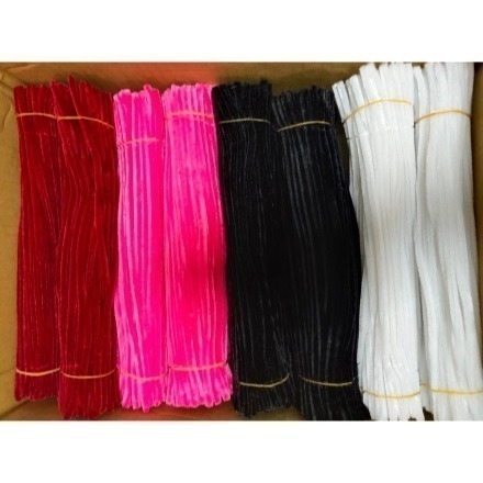 6mm毛根扭扭棒 扭棒 加粗扭扭棒100入加密扭扭棒 DIY手作扭扭棒 毛根條 毛根棒 毛根 毛條-細節圖5