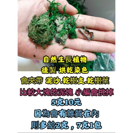 乾青苔 乾苔蘚 仿真青苔 仿真苔蘚 插花配件 仿真绿色植物 插花花材 花藝配件 盆栽裝飾 青苔 苔藓 手工藝材料-細節圖5