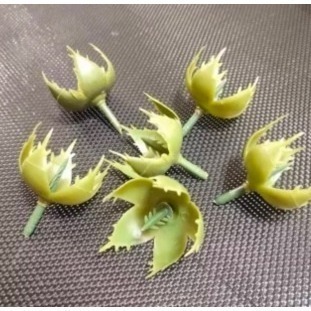 玫瑰花專用花托 玫瑰花花托 手工 diy 材料 香皂花 乾燥花 絲襪花 手工花 玫瑰花托 園藝-細節圖5