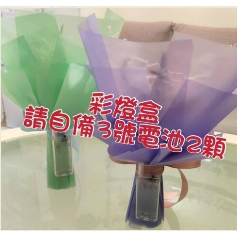 (香皂玫瑰花-送彩燈) 花束 乾燥花 香皂玫瑰花束 永生花 生日 情人節 母親節 畢業禮物 送禮 擺飾 婚禮小物-細節圖6