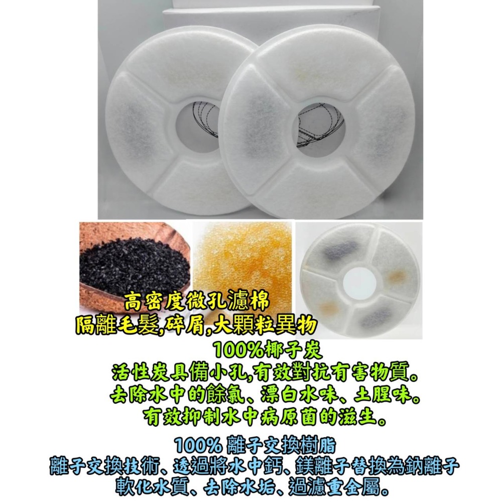 升級款:小花濾棉1盒2片(2炭+2黃)