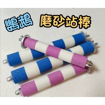可拆洗鸚鵡站棍 磨砂站棒 鸚鵡棲木 鸚鵡磨爪棒 籠內籠外都可以鎖 站架 站棍 磨砂棒 鳥站棍 鸚鵡鳥站棒-細節圖4