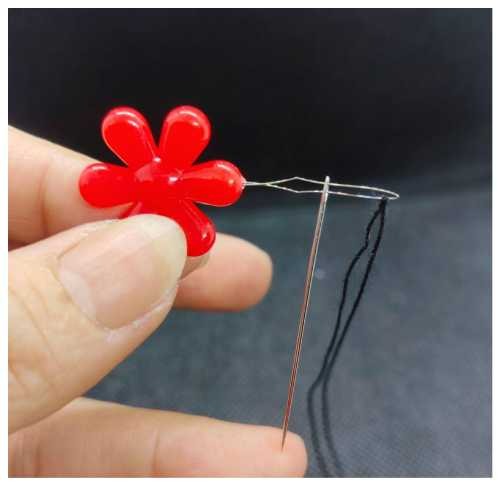 花朵引線器 引線器 穿線器 穿針器 串珠引線器 手工手縫針穿線器-細節圖3