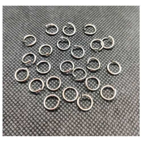 不鏽鋼電鍍龍蝦扣 單圈龍蝦扣 開口圈 C圈 手鏈扣 連接扣 手鍊扣頭 蝦扣 項鍊扣 項鏈扣頭 飾品配件-細節圖4