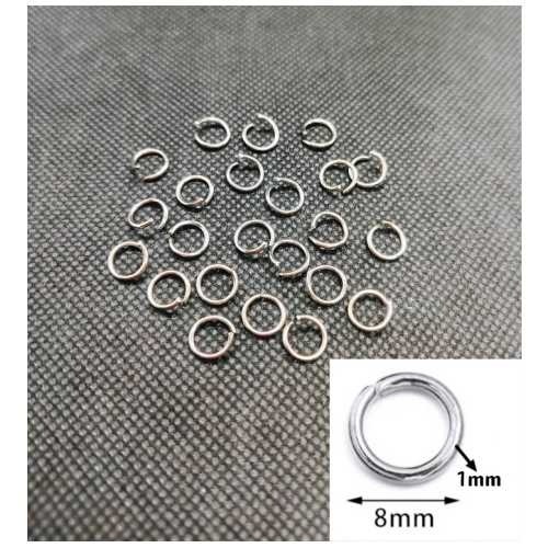 不鏽鋼電鍍龍蝦扣 單圈龍蝦扣 開口圈 C圈 手鏈扣 連接扣 手鍊扣頭 蝦扣 項鍊扣 項鏈扣頭 飾品配件-規格圖7