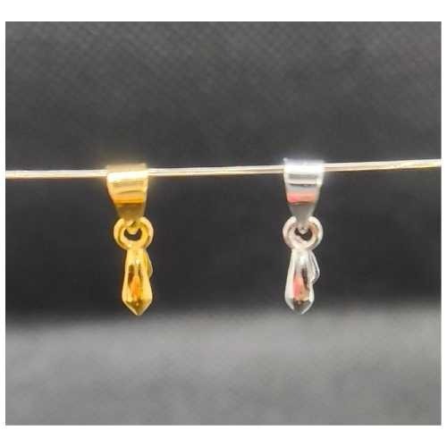 瓜子扣 吊墜扣 銅電鍍 項鏈瓜子扣 項鍊夾扣diy飾品配件-細節圖2