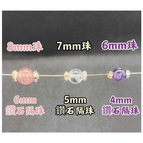 鑽圈隔片 鑽石隔片 保色14K鍍金白金 隔珠 鑲鑽隔珠 花托 diy手作材料 水晶 項鍊手串手鍊手珠項鏈手鏈串珠-細節圖3