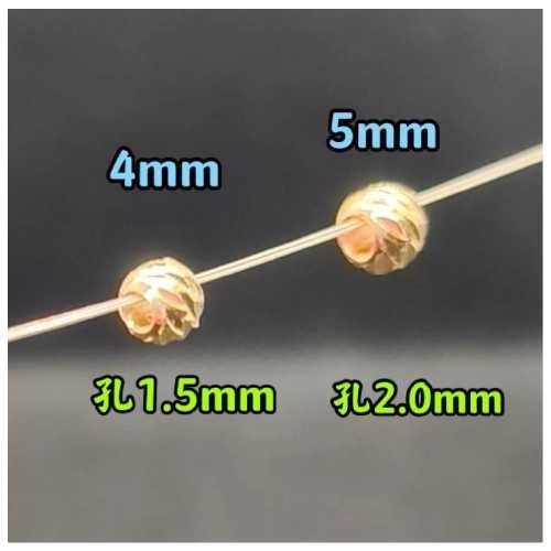 切角珠 切面珠 保色14K鍍金白金 隔珠 切花珠 切紋珠 diy手作材料 水晶 項鍊手串手鍊手珠項鏈手鏈串珠-細節圖4