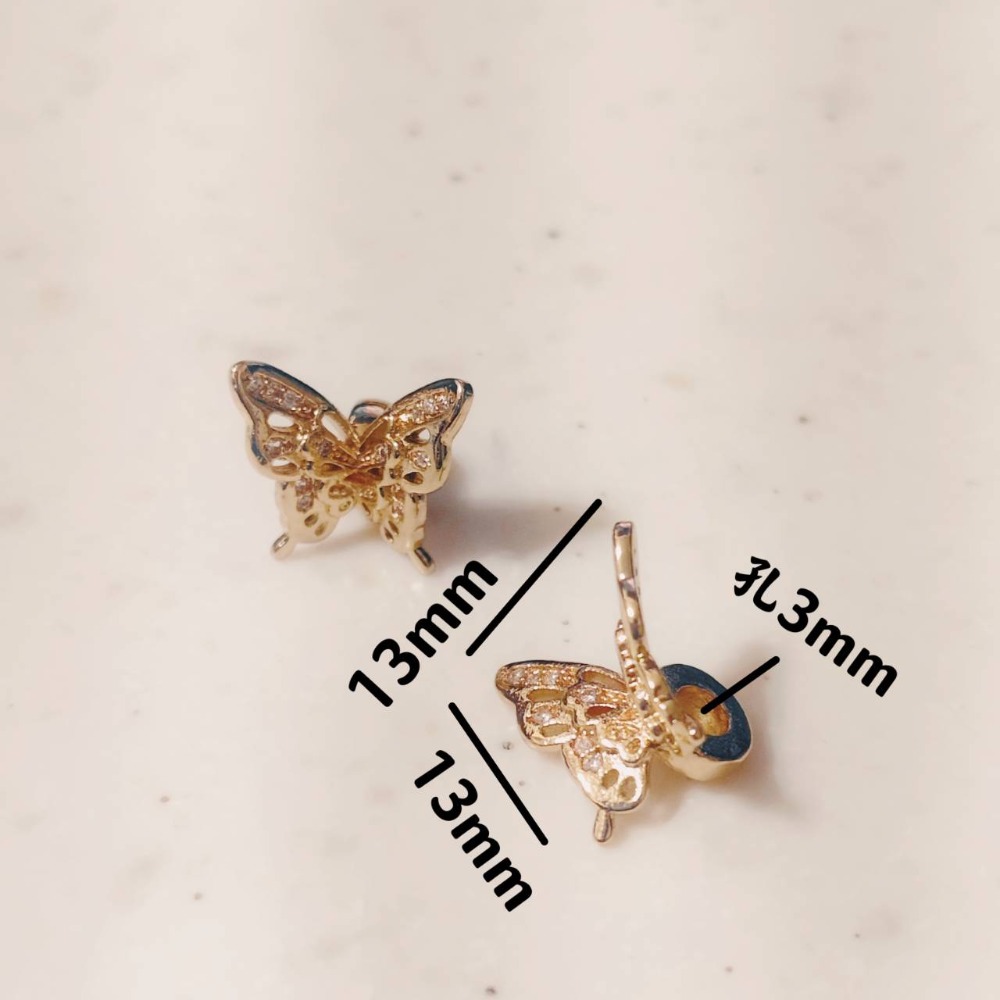 14k金,13mm*13mm,x1
