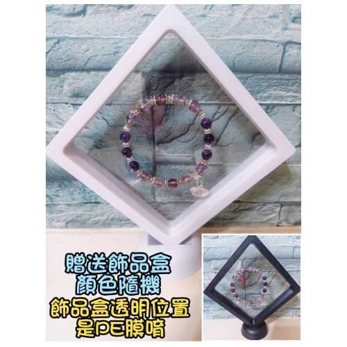 天然水晶手鍊 紫幽靈 紫水晶 招財聚財 提升運勢 助事業 增強直覺力 靈感 增進貴人緣 手串手環手珠-規格圖9