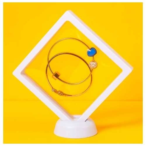 PE膜懸浮盒 薄膜收納盒 手串收納盒 防塵收納盒 透明收納盒 手鍊展示盒 飾品盒 飾品收納盒 手串手鍊戒指項鏈-細節圖6