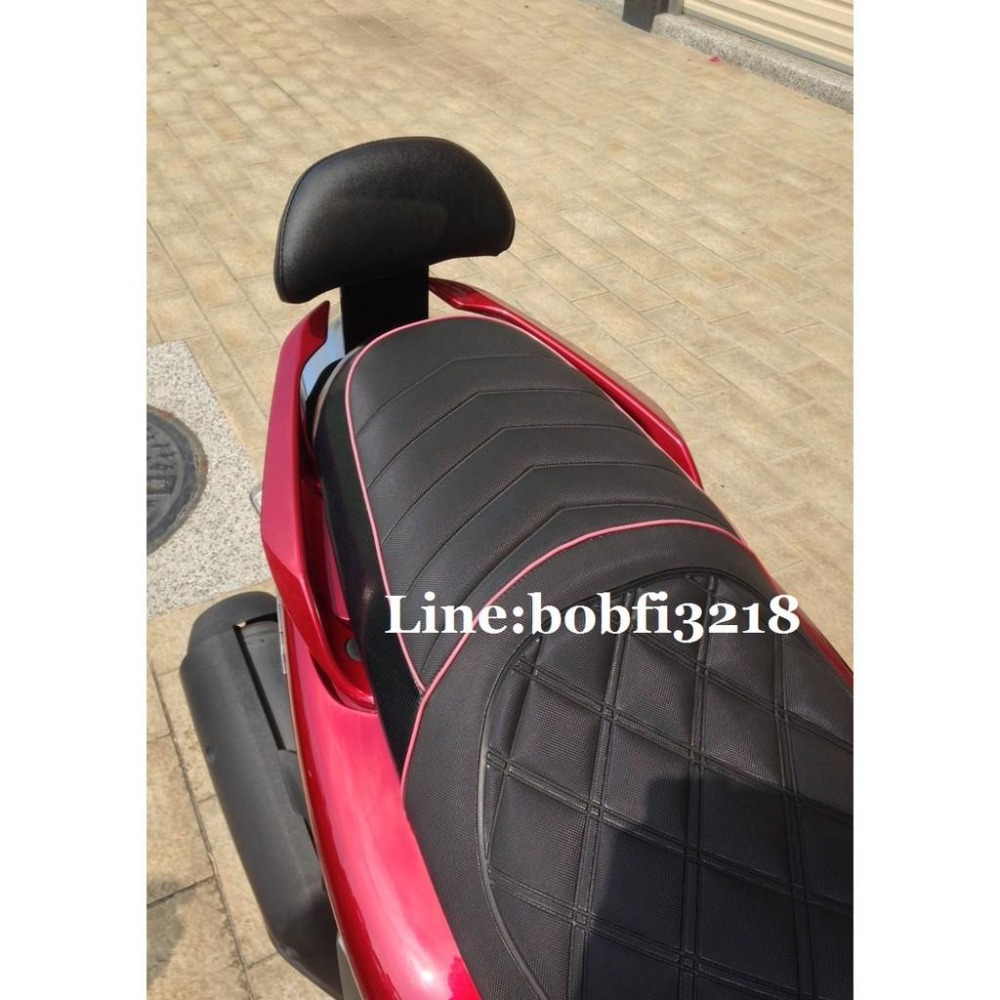 TEB 台中安心後靠背 5mm厚支架 smax 直上原廠饅頭 免換扶手 靠背 majesty s yamaha 後靠背-細節圖3