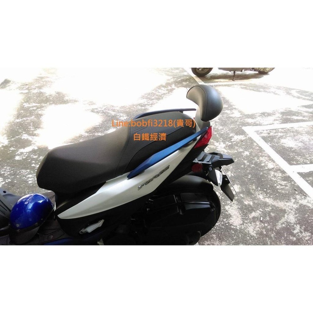 TEB 台中安心後靠背 5mm厚支架 白鐵 不生鏽 Force 四孔 鎖四根螺絲 YAMAHA 後靠背 force 靠背-細節圖7