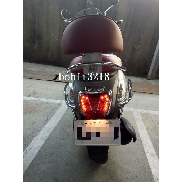 TEB 台中安心後靠背 5mm厚支架 酒紅加大饅頭 加寬支架 白鐵 LIKE 光陽 125 150 饅頭 背靠 靠背-細節圖3