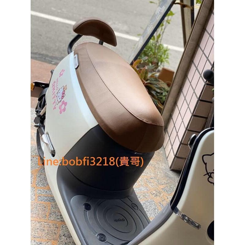 TEB 台中安心後靠背 5mm厚支架 gogoro 2 ABS 後 靠背 s2 Delight 咖啡 gogoro2-細節圖6
