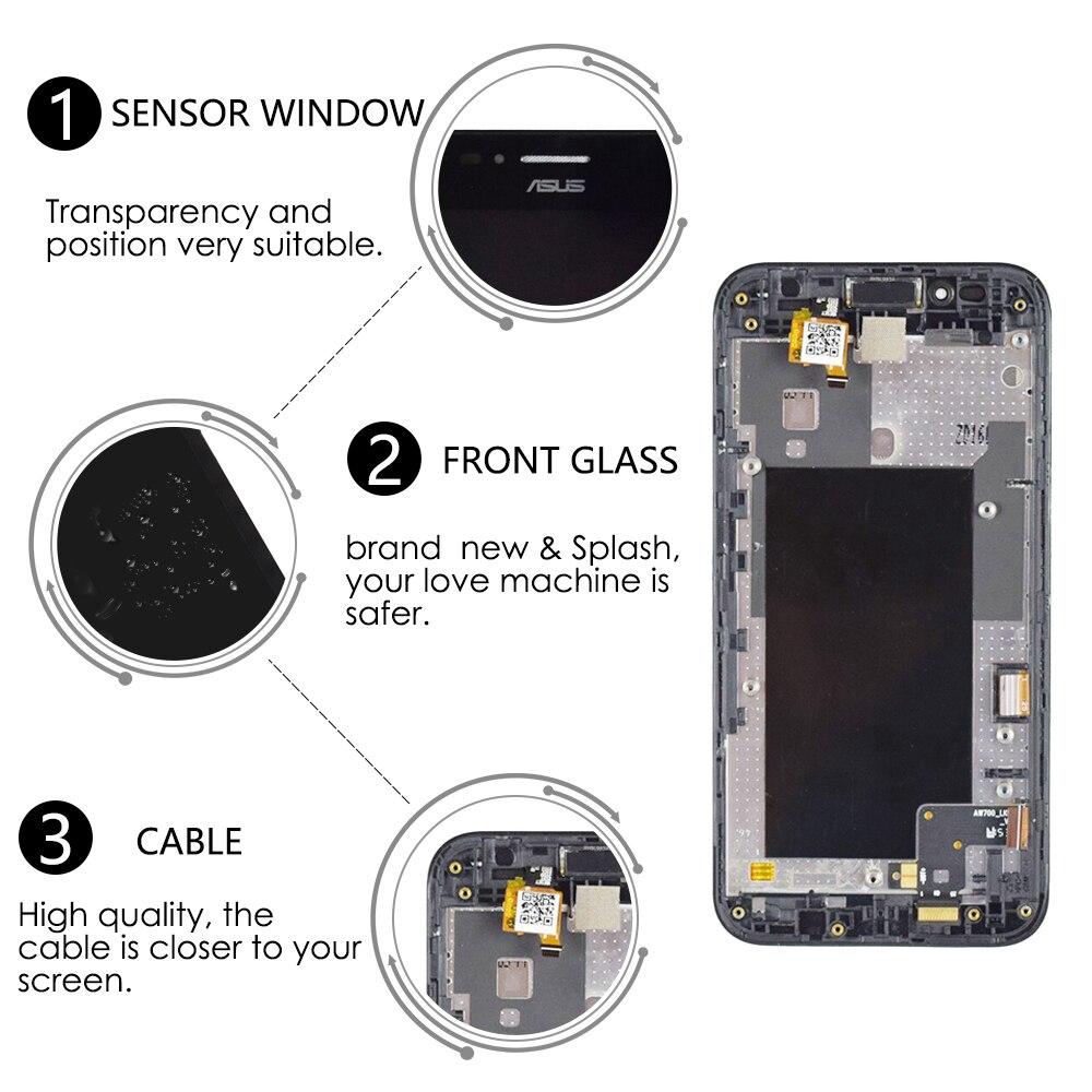 適用於華碩ASUS Zenfone3 ZC451TG 原廠螢幕總成 面板總成 觸控顯示內外屏一體-細節圖6