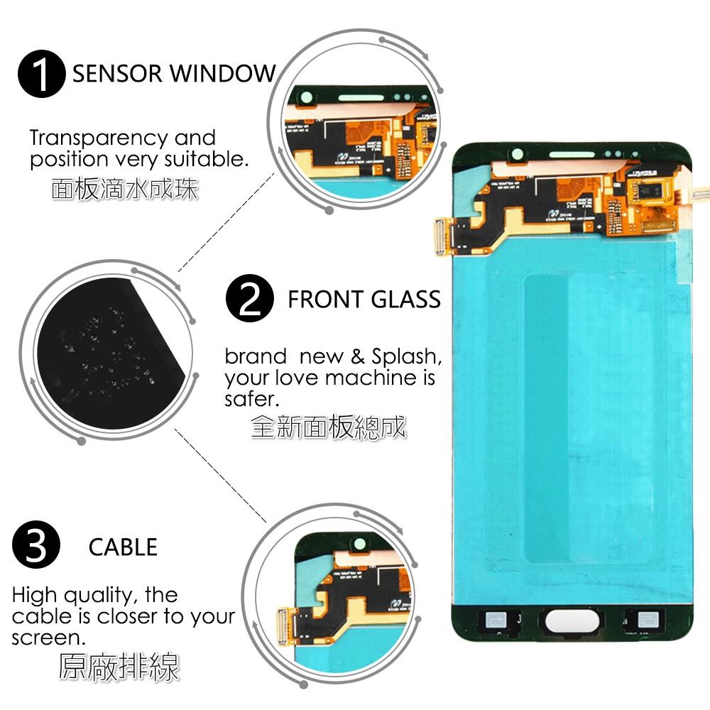 適用於三星Galaxy Note5 N920A N9200 N920C 螢幕總成 面板總成 觸控顯示內外屏-細節圖4