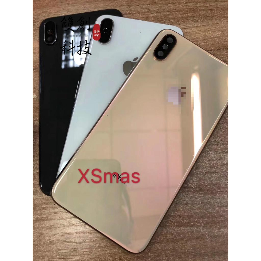 適用於蘋果X iPhoneX iPhoneXR XS XSMAX 後殼 後蓋 中框帶後玻璃 金屬中框 维修替换物料-細節圖4