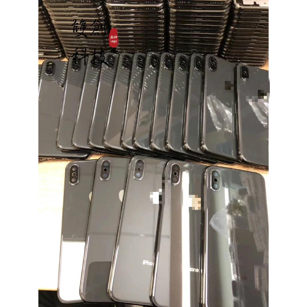 適用於蘋果X iPhoneX iPhoneXR XS XSMAX 後殼 後蓋 中框帶後玻璃 金屬中框 维修替换物料-細節圖8