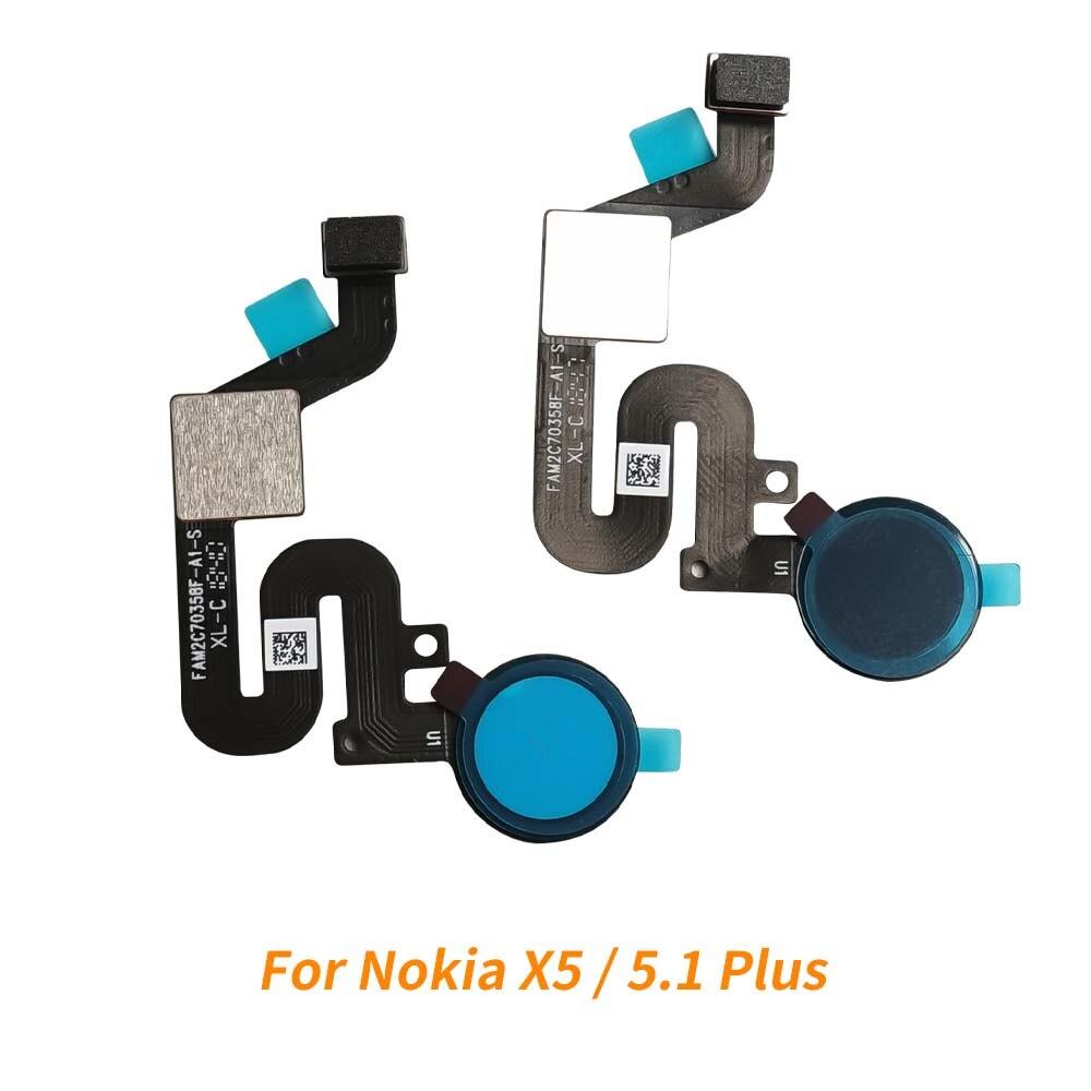 返回指紋排線適用於 諾基亞Nokia X5 TA-1109 諾基亞Nokia 5.1 Plus 返回排線-細節圖4