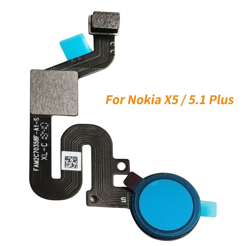 返回指紋排線適用於 諾基亞Nokia X5 TA-1109 諾基亞Nokia 5.1 Plus 返回排線-細節圖7