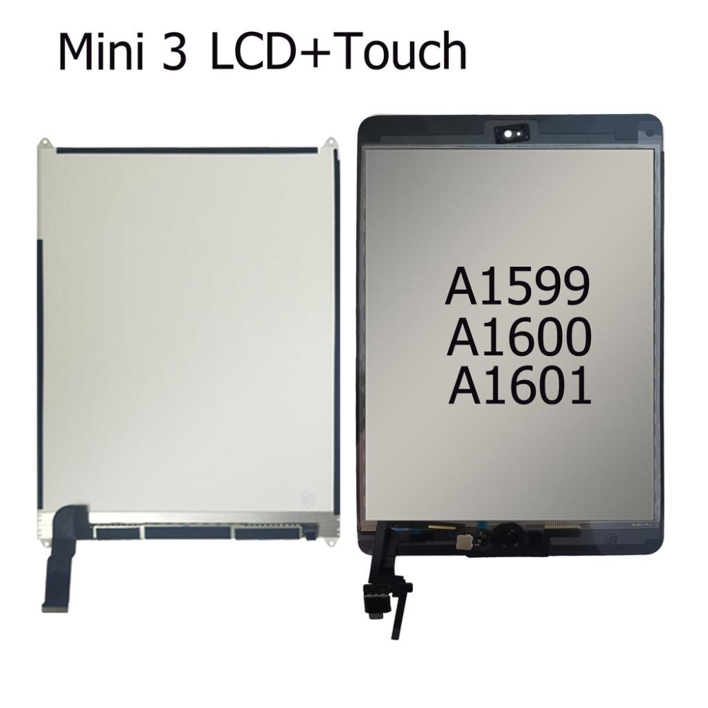 iPad Mini1 Mini2 Mini3 A1432 A1454 A1489 A1599 液晶顯示屏 觸控螢幕帶返回-細節圖3