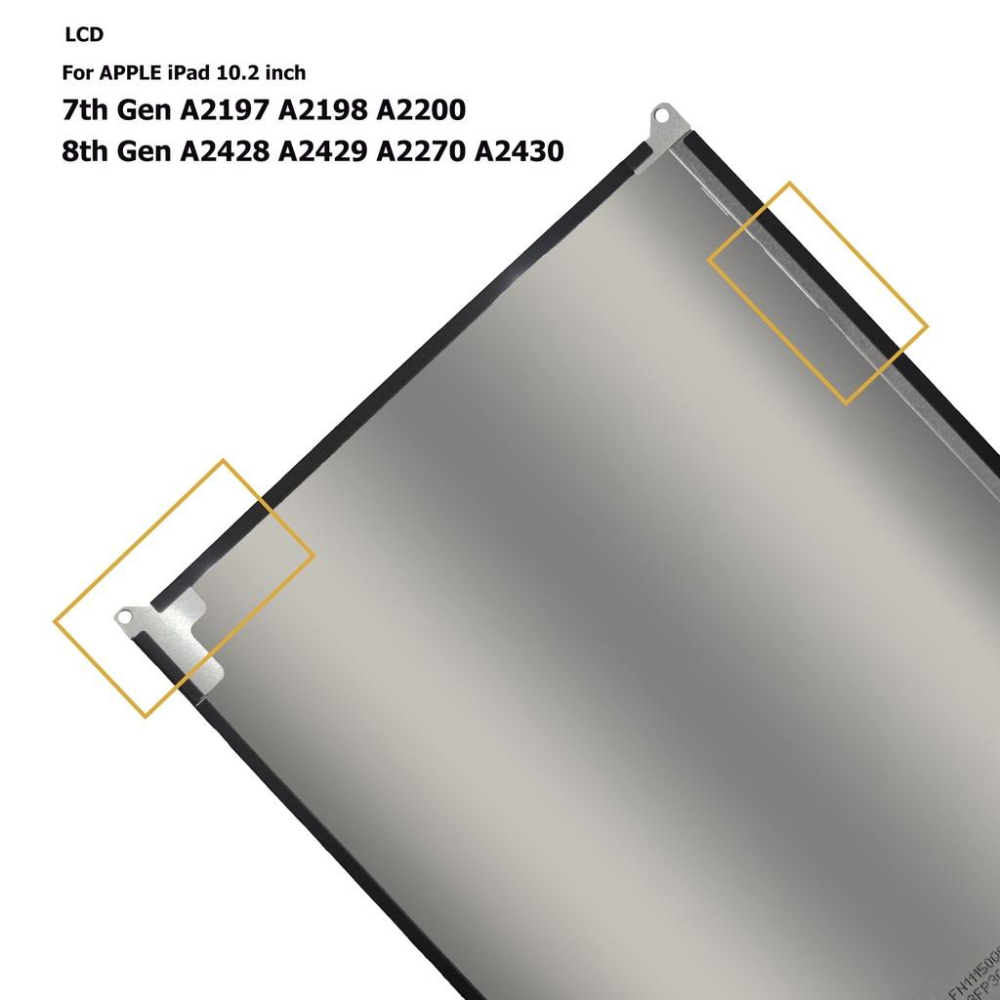 iPad 10.2吋 7代A2197/8代 A2200 A2270 A2430 A2428/9 LCD液晶顯示內屏 螢幕-細節圖5