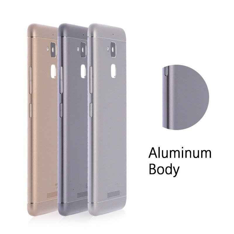 適用於華碩 ASUS Zenfone 3 Max ZC520TL 後蓋 背蓋 後殼 底殼 電池蓋 螢幕前框支架 中框-細節圖2