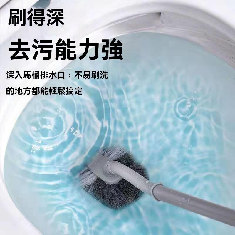 馬桶刷 刷子 清潔刷 死角刷 家用 清潔彎頭馬桶刷 衛生間 無死角馬桶刷 洗廁所 浴室疏通器 GD生活批發-細節圖3
