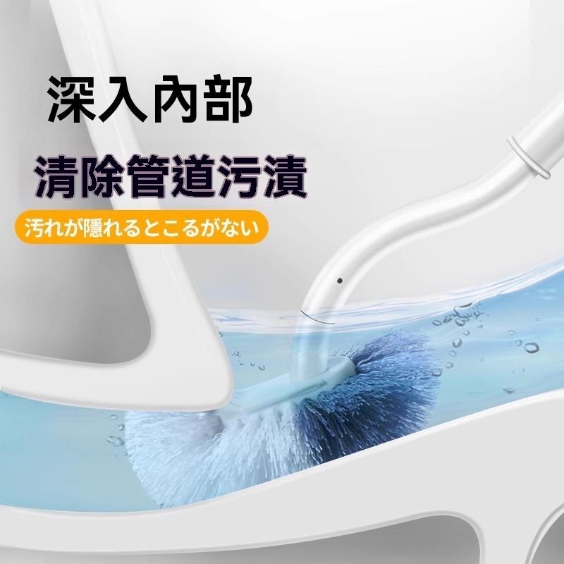 馬桶刷 刷子 清潔刷 死角刷 家用 清潔彎頭馬桶刷 衛生間 無死角馬桶刷 洗廁所 浴室疏通器 GD生活批發-細節圖4