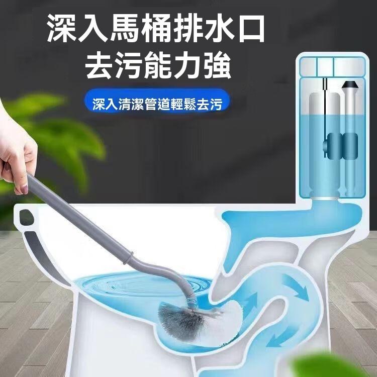 馬桶刷 刷子 清潔刷 死角刷 家用 清潔彎頭馬桶刷 衛生間 無死角馬桶刷 洗廁所 浴室疏通器 GD生活批發-細節圖9