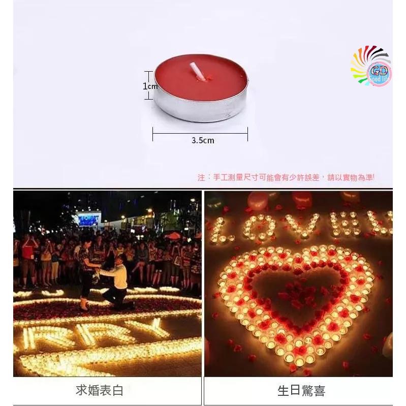 小蠟燭 蠟燭 禮佛 浪漫告白 無煙小蠟燭 情人節 贈品 浪漫蠟燭 無煙蠟燭 溫茶蠟燭 氣氛 無煙蠟燭【GD居家批發購物】-細節圖4