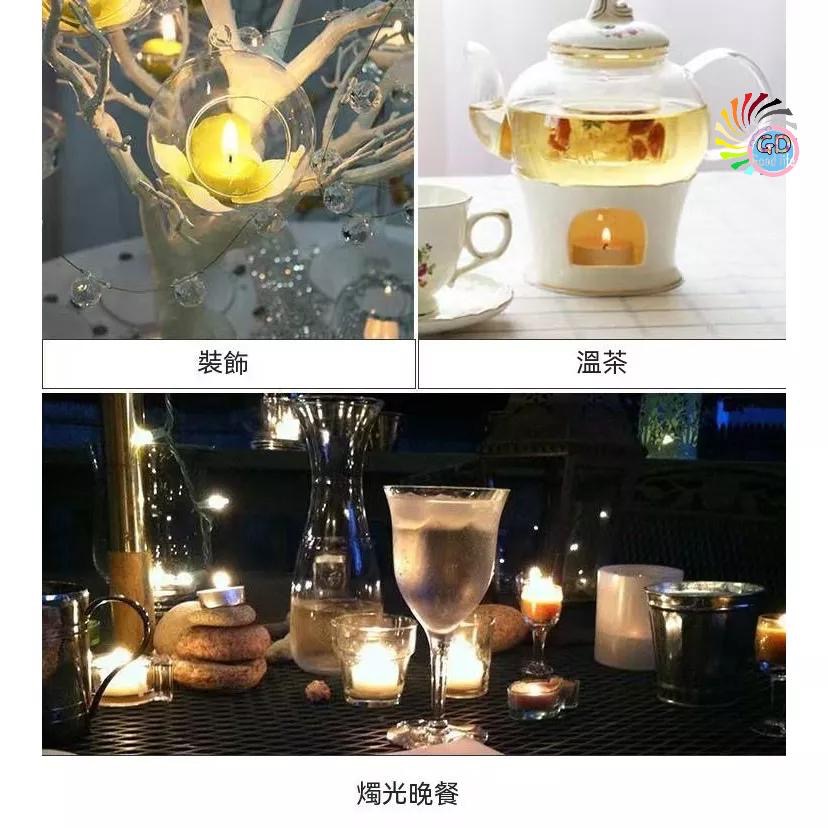小蠟燭 蠟燭 禮佛 浪漫告白 無煙小蠟燭 情人節 贈品 浪漫蠟燭 無煙蠟燭 溫茶蠟燭 氣氛 無煙蠟燭【GD居家批發購物】-細節圖5